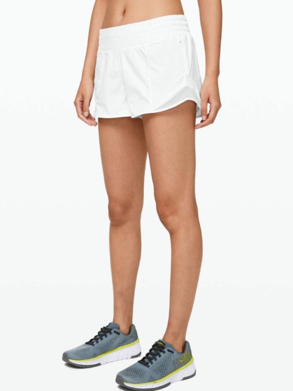 Lululemon Hotty Hot Short *High-Rise 2.5" White